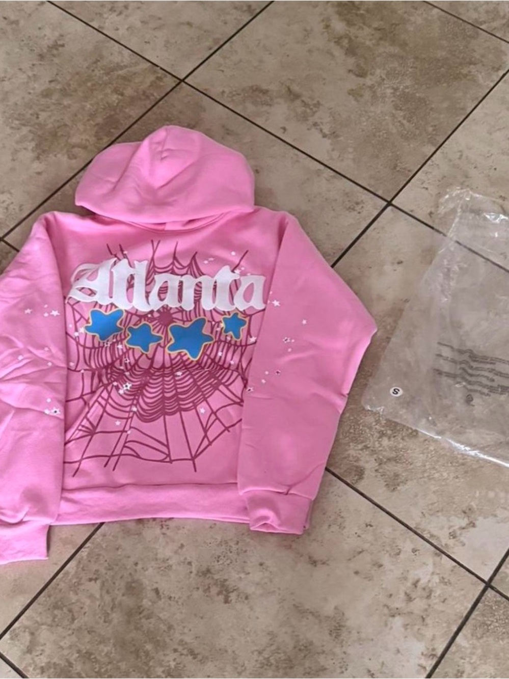 Atlanta Pink Graphic Hoodie